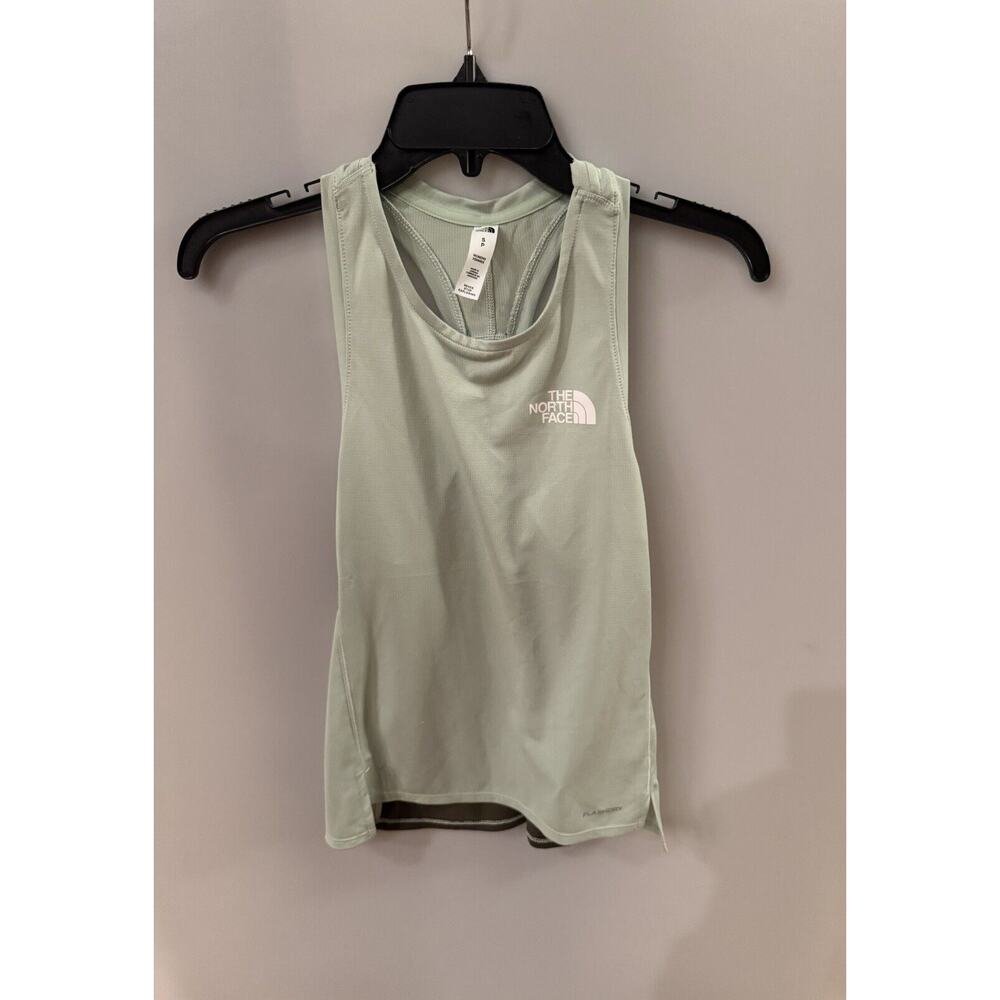 THE NORTH FACE WOMEN'S SUNRISER TANK Misty Sage/Forest Olive small - Picture 2 of 4